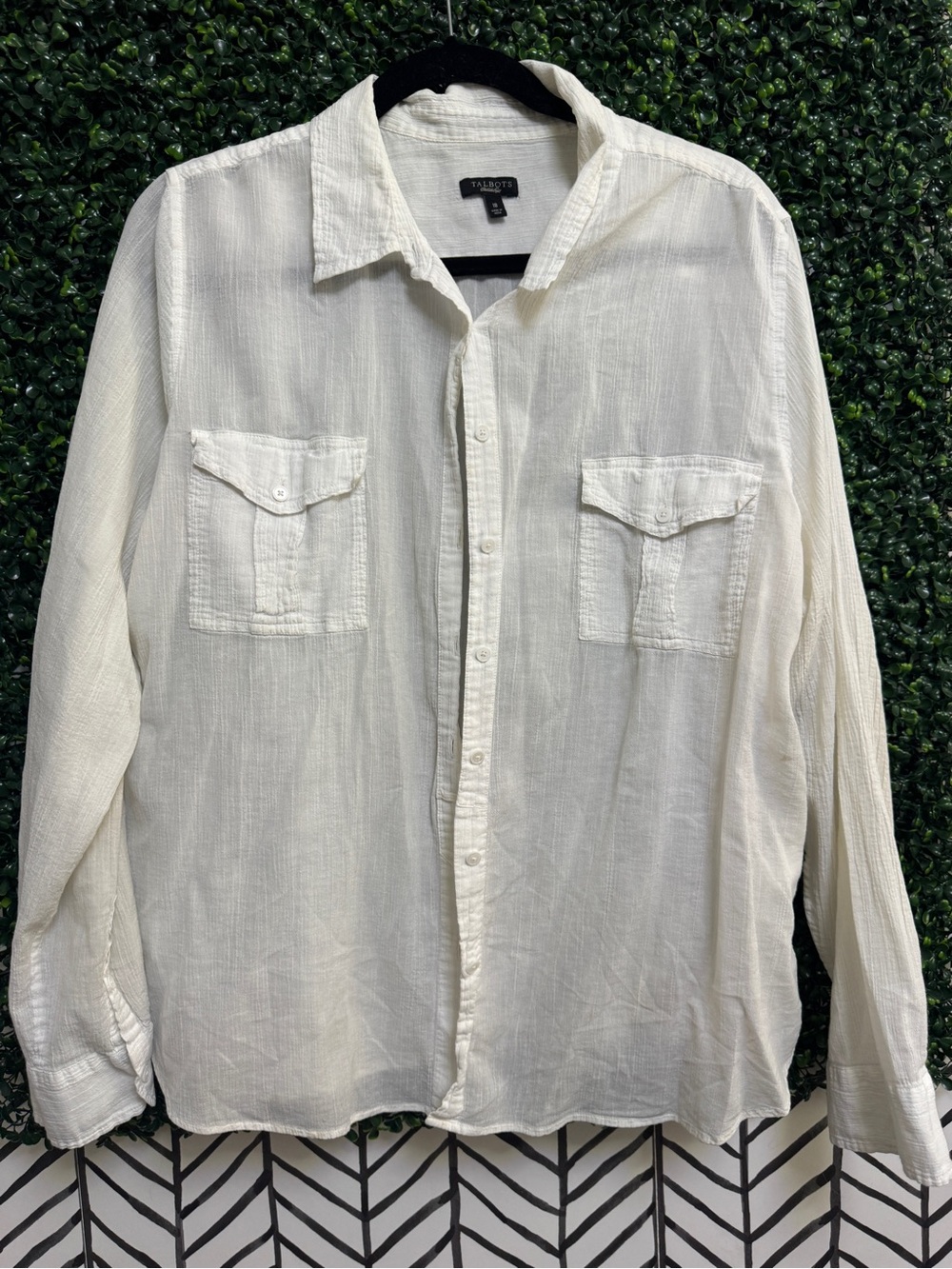Talbots Button-Down Casual Shirt